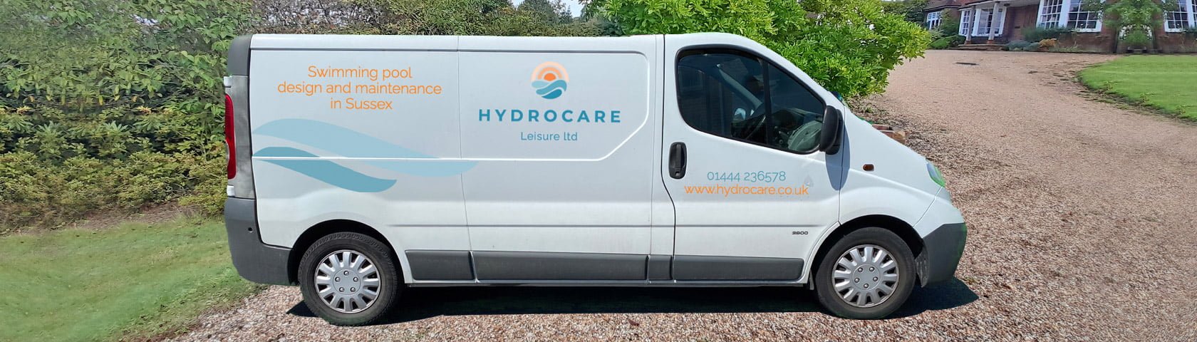 Hydrocare branded van