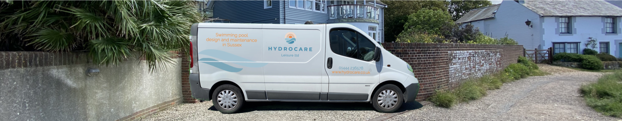 Hydrocare branded van